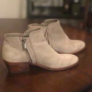 Sam Edelman fringe booties